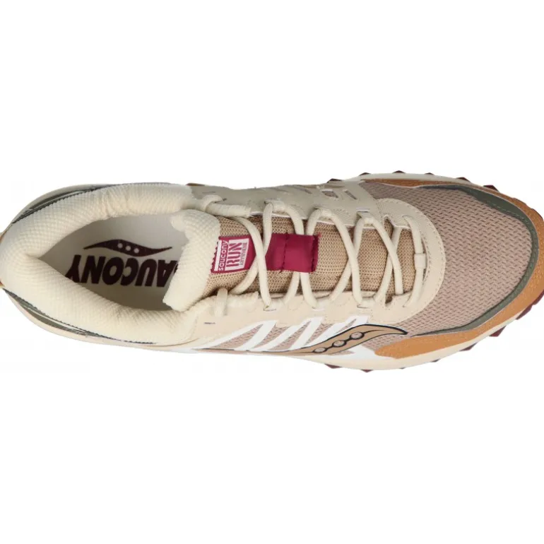 Sneakers|Baskets*Saucony Grid Peak Tan/Chino Green