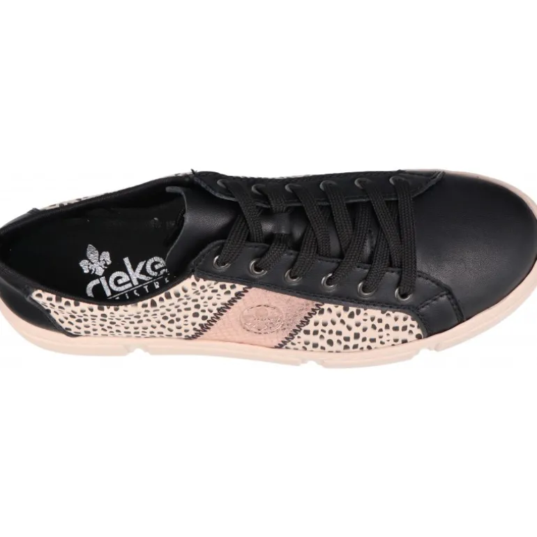 Sneakers*Rieker Hallie Negro Felino