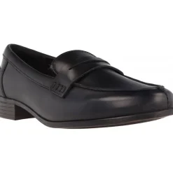 Mocassins*Clarks Hamble Loafer Black Leather