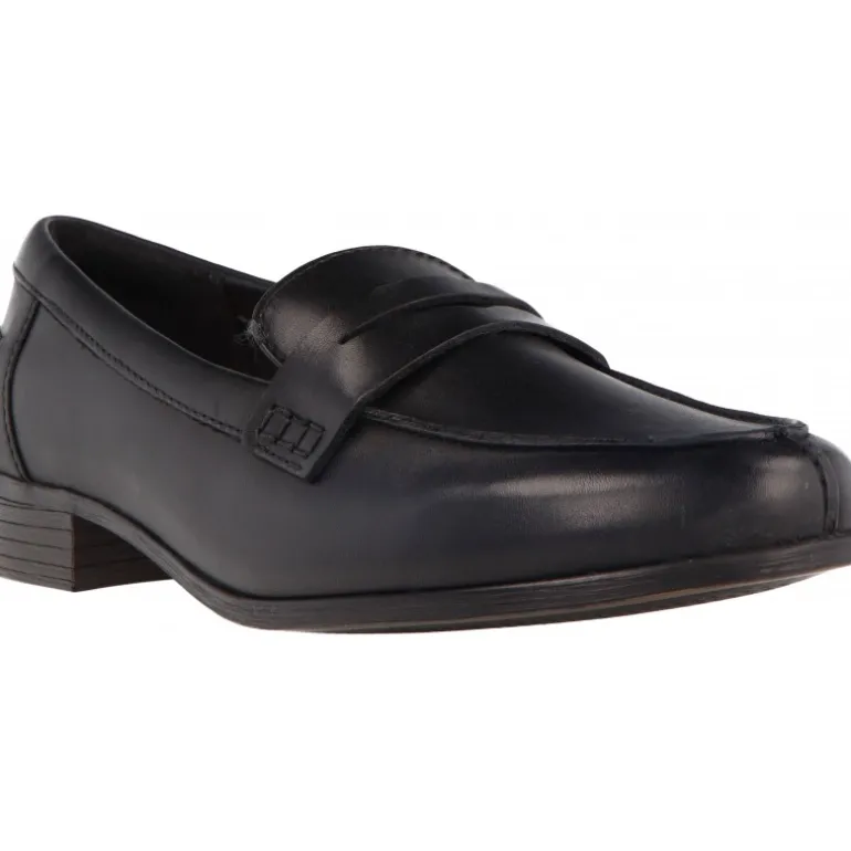 Mocassins*Clarks Hamble Loafer Black Leather