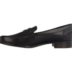 Mocassins*Clarks Hamble Loafer Black Leather