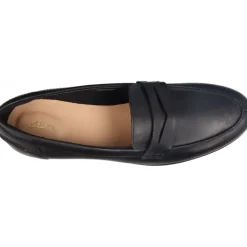 Mocassins*Clarks Hamble Loafer Black Leather