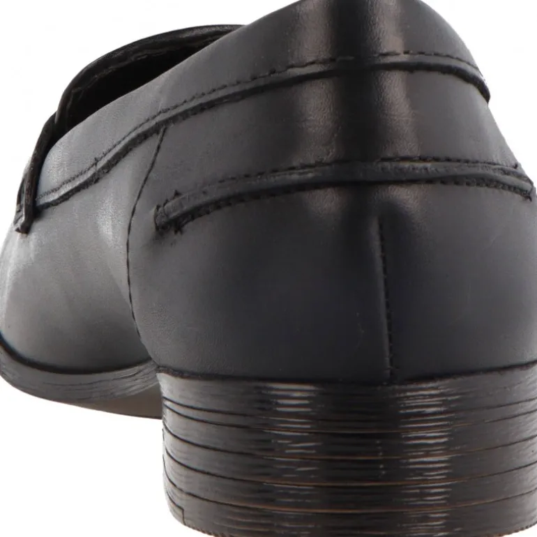 Mocassins*Clarks Hamble Loafer Black Leather