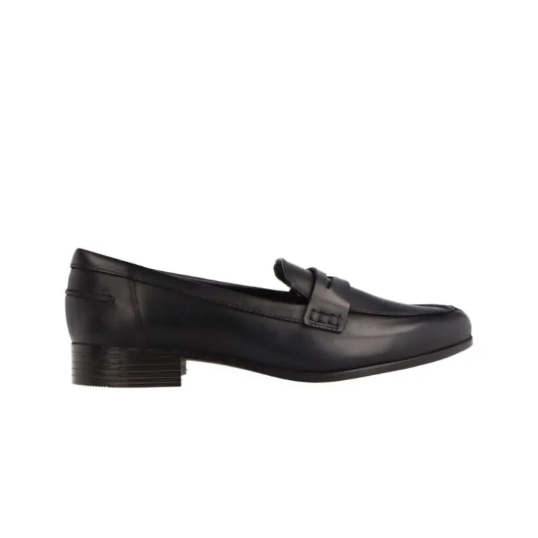 Mocassins*Clarks Hamble Loafer Black Leather