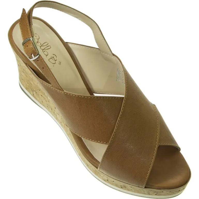 Sandales*Bella B High Top Cuoio