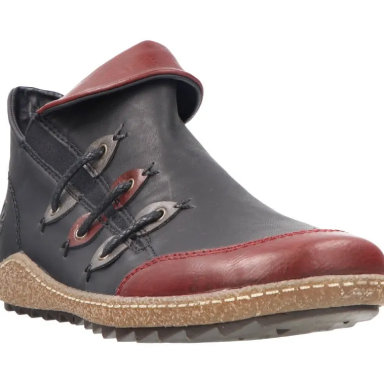 Bottines*Rieker Hippie Wine
