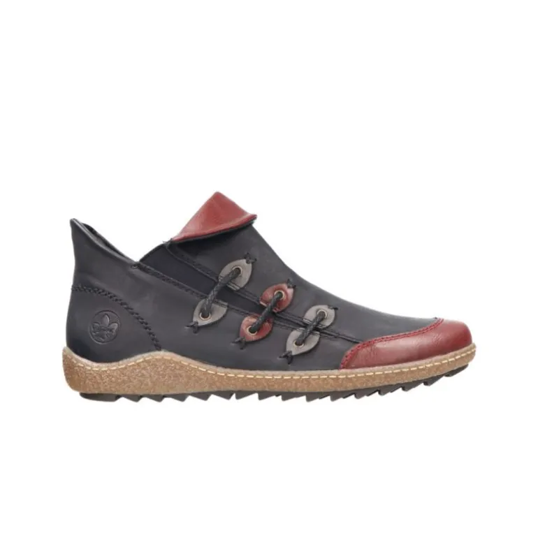Bottines*Rieker Hippie Wine