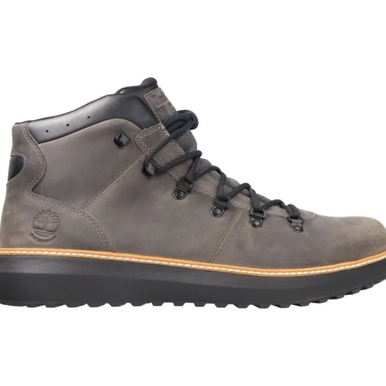 Bottes / Montantes|Casual*Timberland Hudson Mid Lace WP Dark Grey