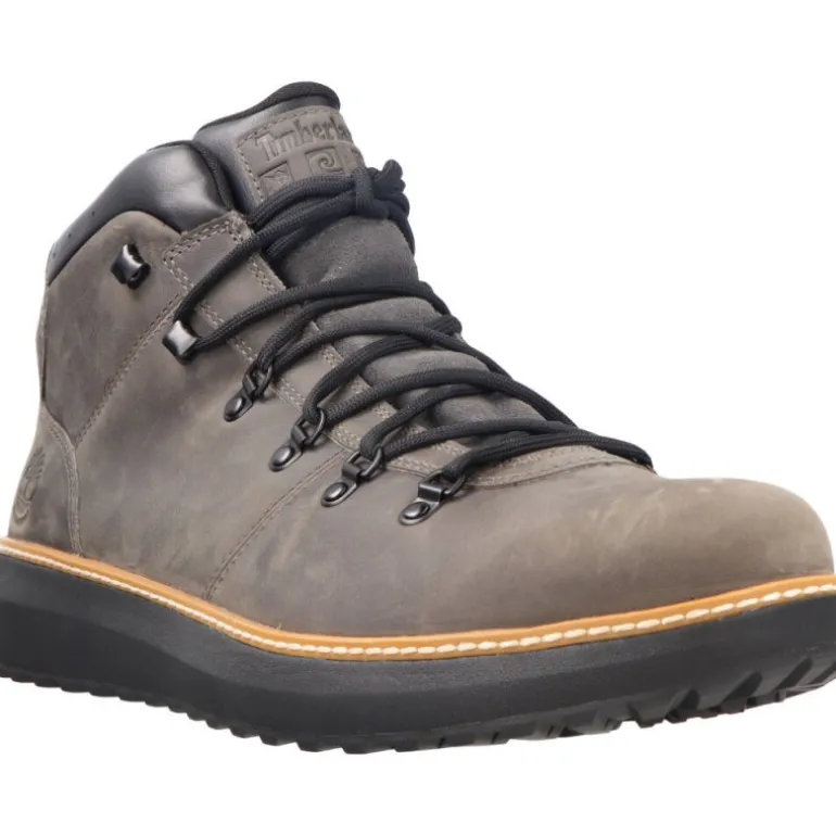 Bottes / Montantes|Casual*Timberland Hudson Mid Lace WP Dark Grey