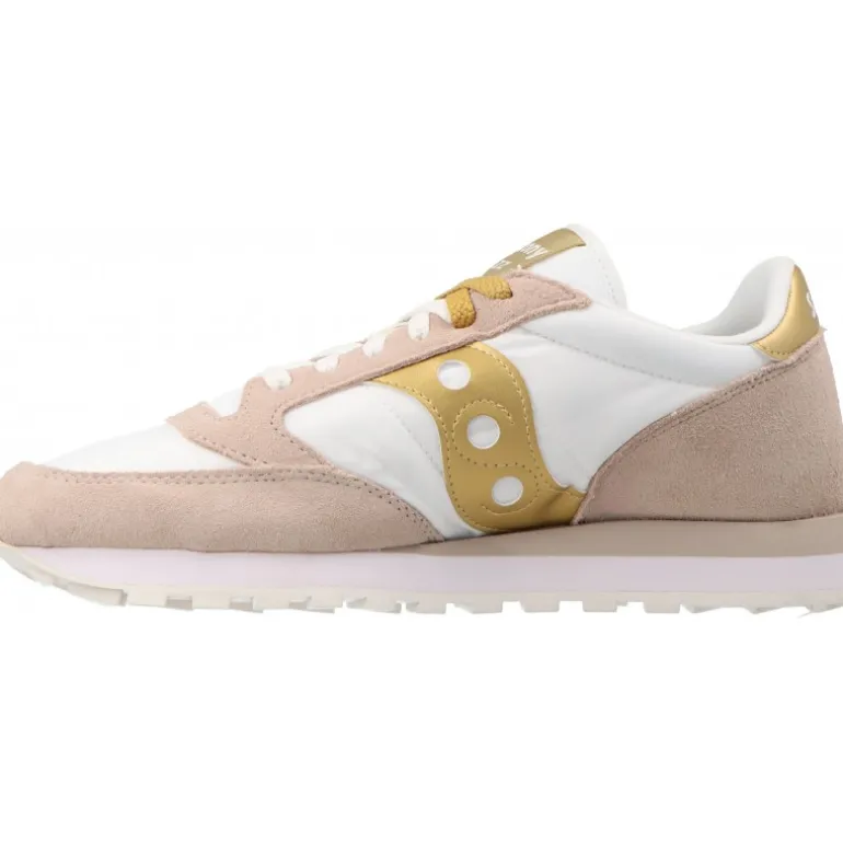 Sneakers*Saucony Jazz Original White/Gold
