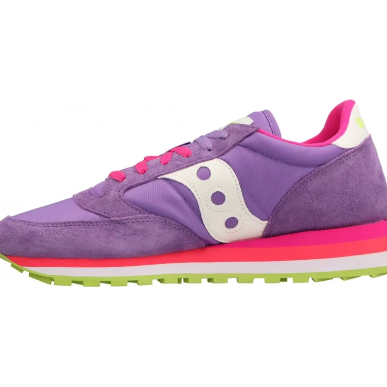 Sneakers*Saucony Jazz Triple Violet/Blanc