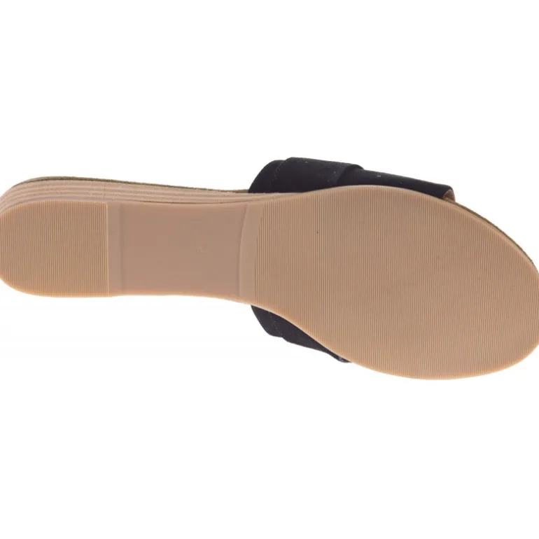 Sandales|Tongs*Babouche Laini Black suede