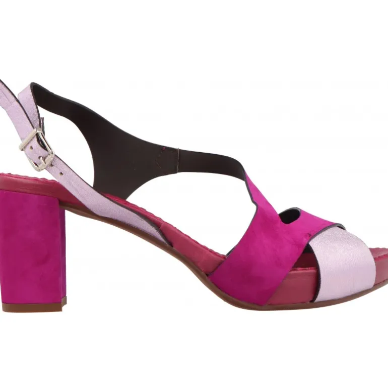 Sandales|Talons*Plumers Lali Ante Fucsia