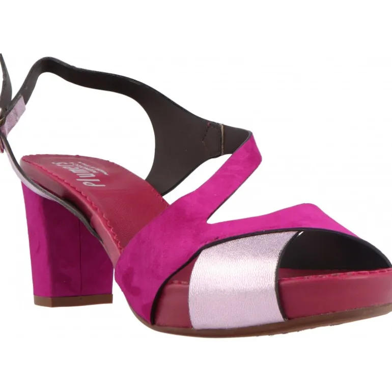 Sandales|Talons*Plumers Lali Ante Fucsia