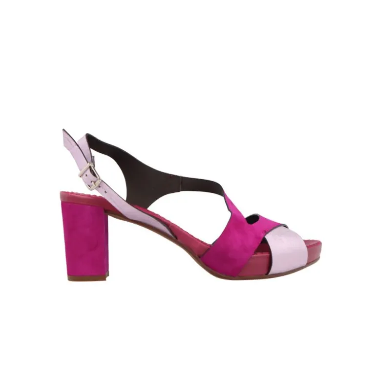 Sandales|Talons*Plumers Lali Ante Fucsia