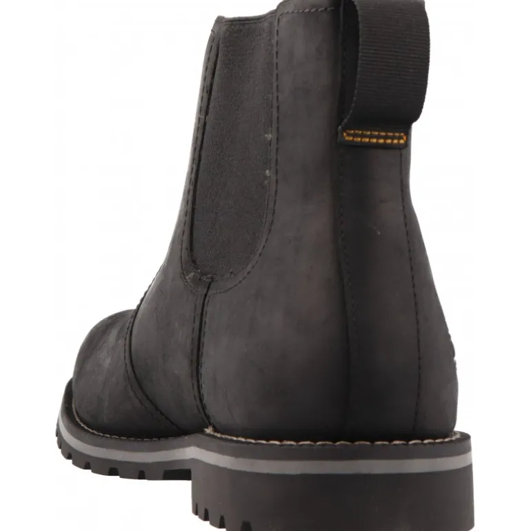 Bottes / Montantes*Timberland Larchmont II Chelsea Black Full Grain