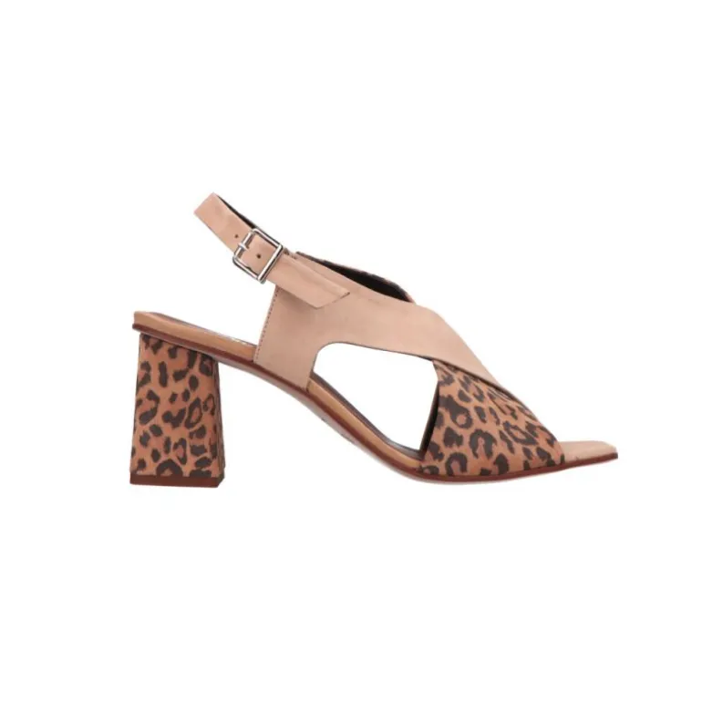Sandales|Talons*Plumers Leo Suede Camel