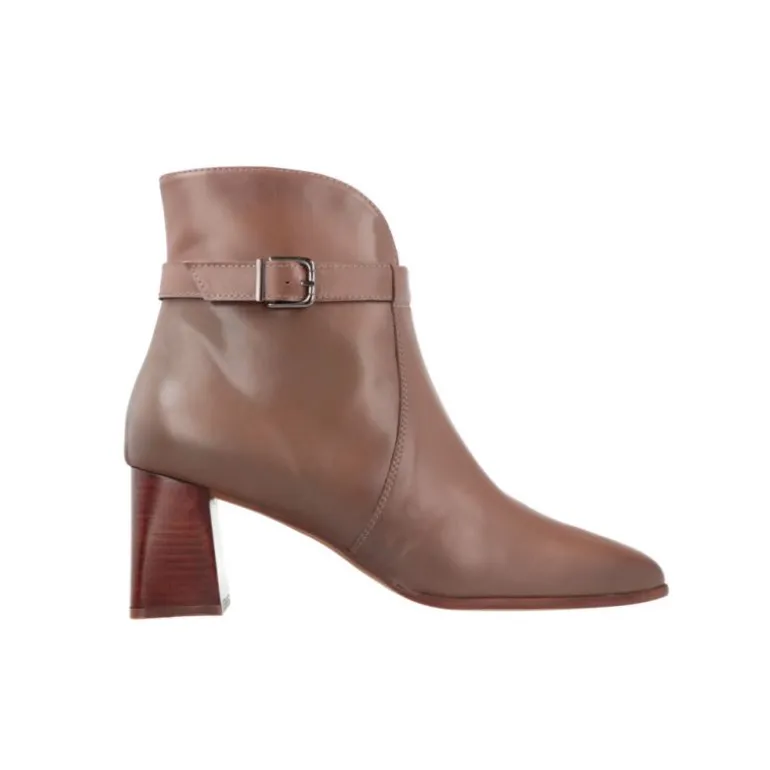 Bottines|Talons*Plumers Lisboa Becerro Taupe