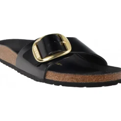 Sandales|Tongs*Birkenstock Madrid Big Buckle Black Narrow