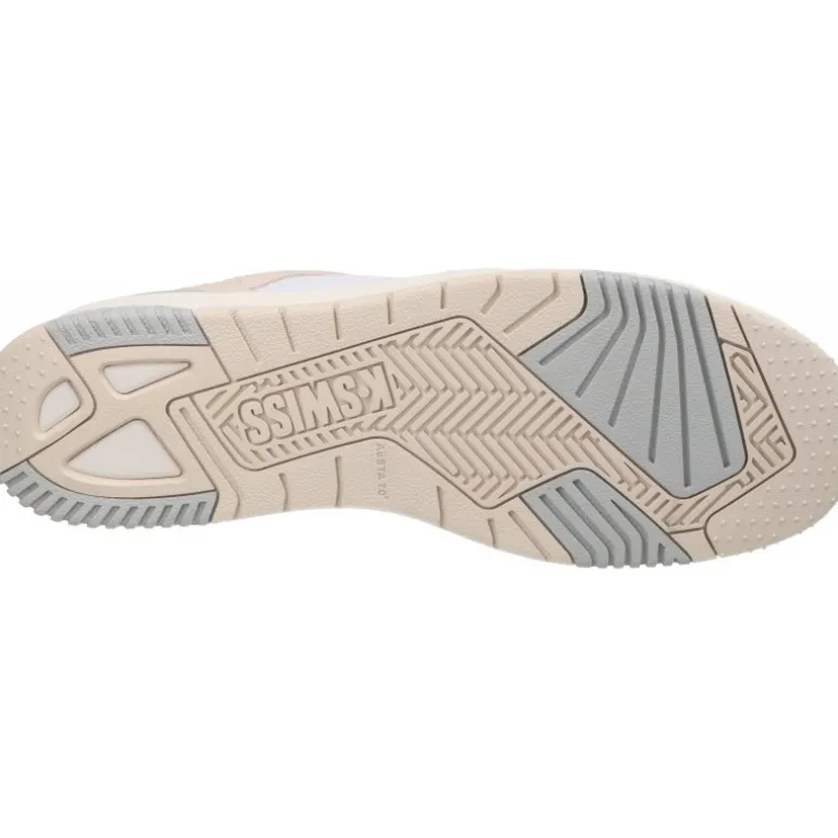 Sneakers*kswiss Match Pro Lth Whtcapgry/avntrn/gry