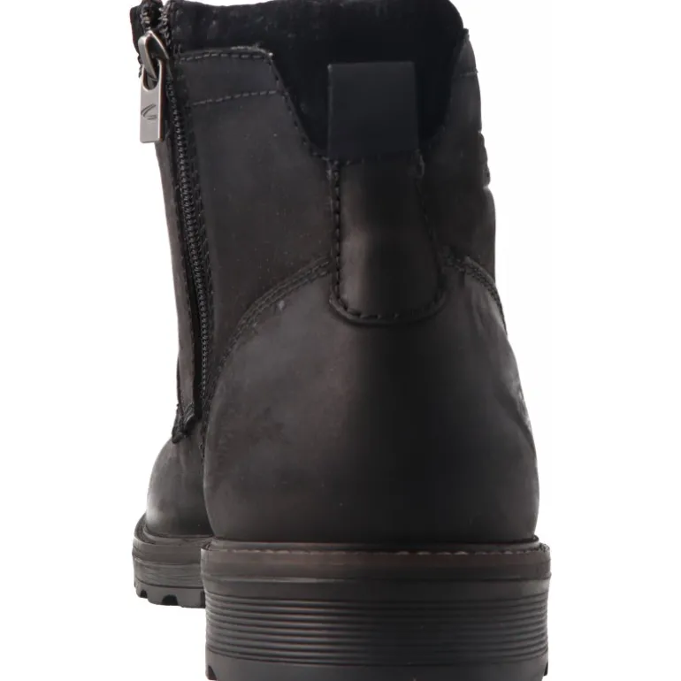 Bottes / Montantes*Camel Active Mattia Tumbled Mid Nubuk Black