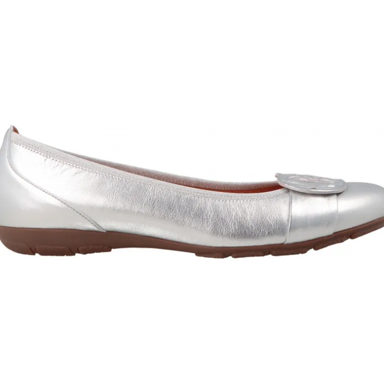 Ballerines*Gabor Met Silver