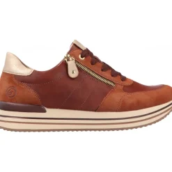 Sneakers*Remonte Michela Chestnut
