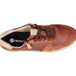 Sneakers*Remonte Michela Chestnut