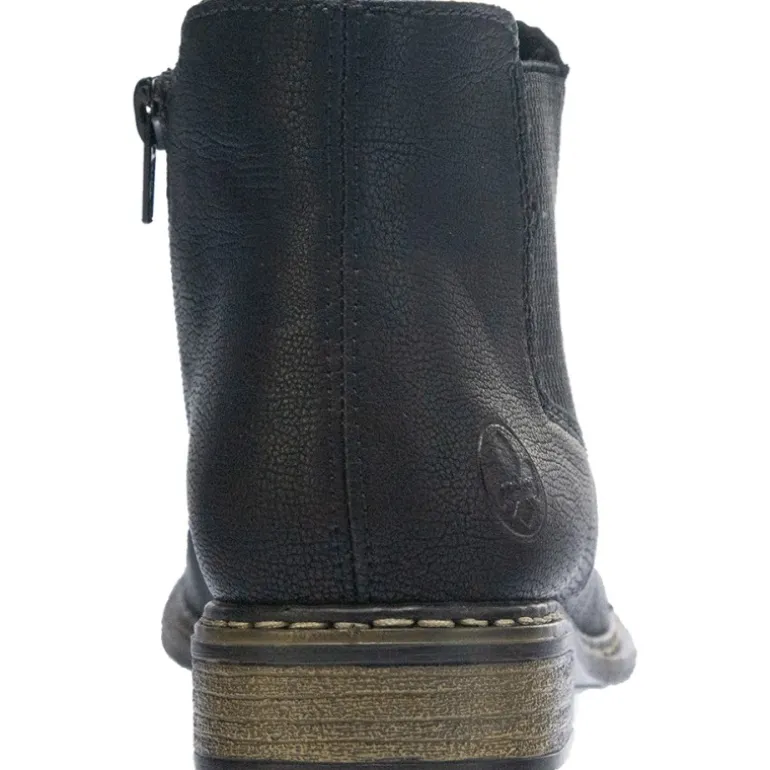 Bottines*Rieker Mindy Black