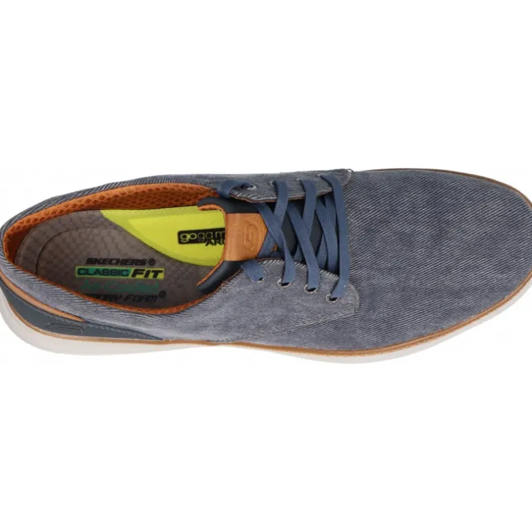 Casual*Skechers Moreno Ederson Bleu
