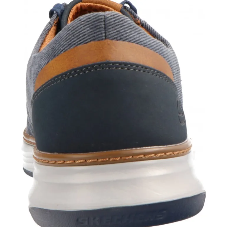 Casual*Skechers Moreno Ederson Bleu