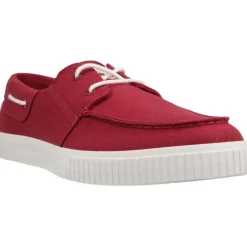 Bateau*Timberland Mylo Bay Low Boat Sneaker Dark Red