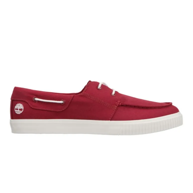 Bateau*Timberland Mylo Bay Low Boat Sneaker Dark Red