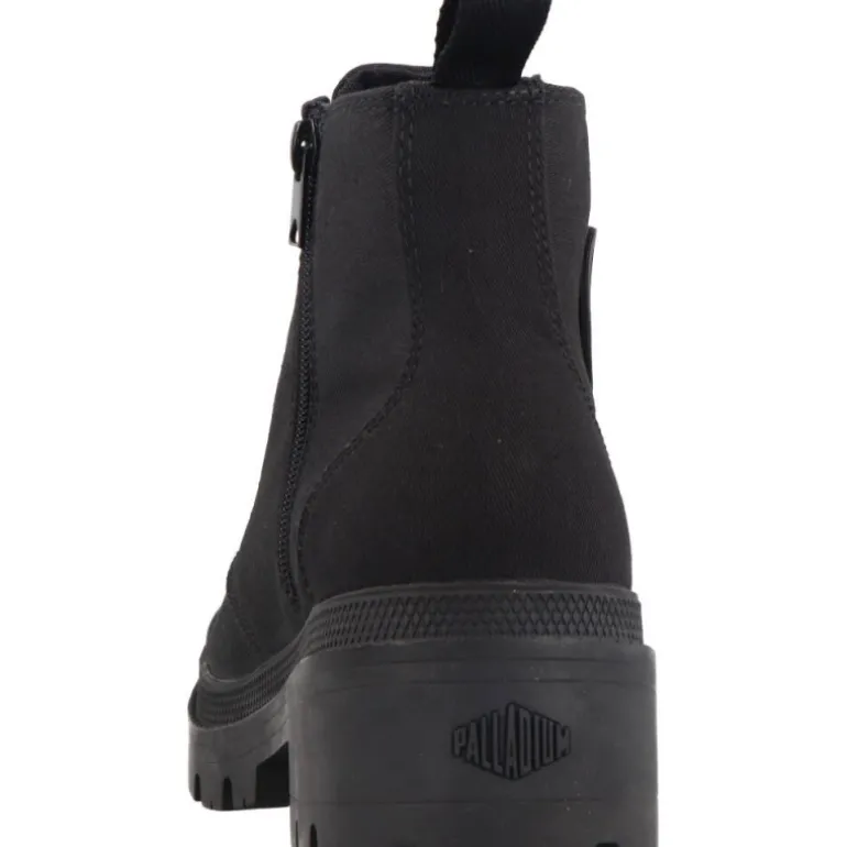 Bottines*Palladium Pallabase Twill Black