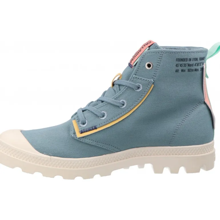 Bottines*Palladium Pampa Underlayer Bleu