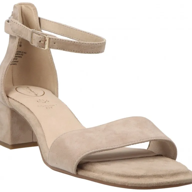 Sandales*Tamaris Comfort Paris Beige Suede