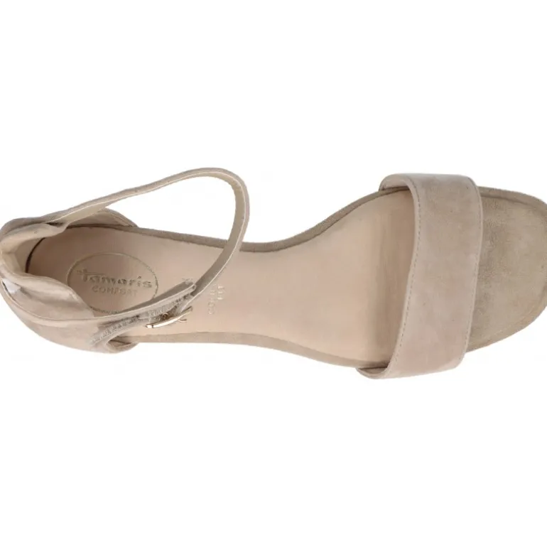 Sandales*Tamaris Comfort Paris Beige Suede
