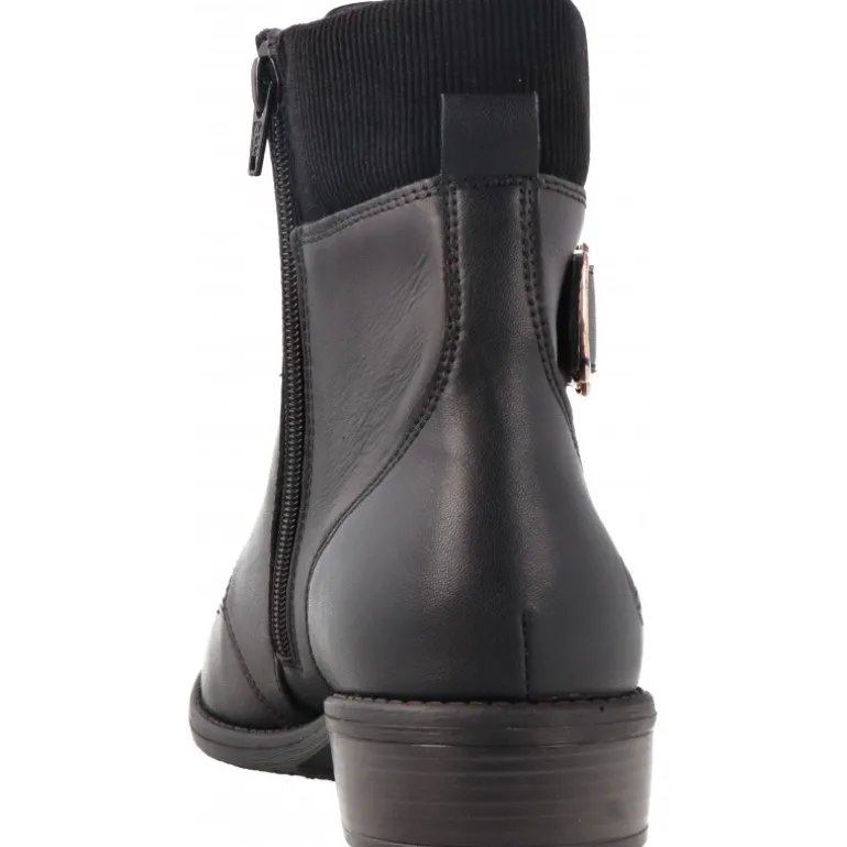 Bottines*Remonte Polène Black