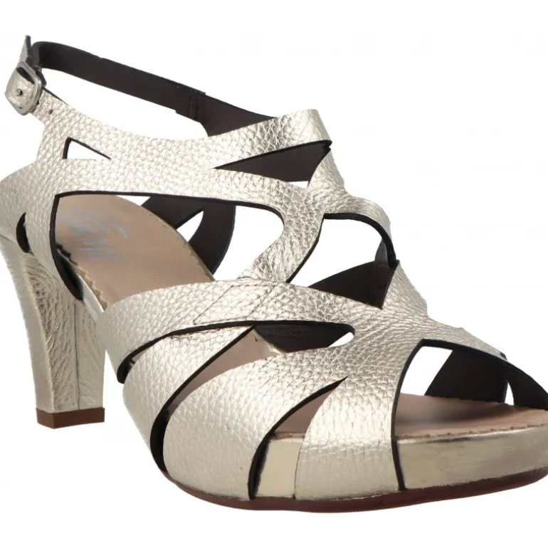 Sandales|Talons*Plumers Quincy Montana Platine