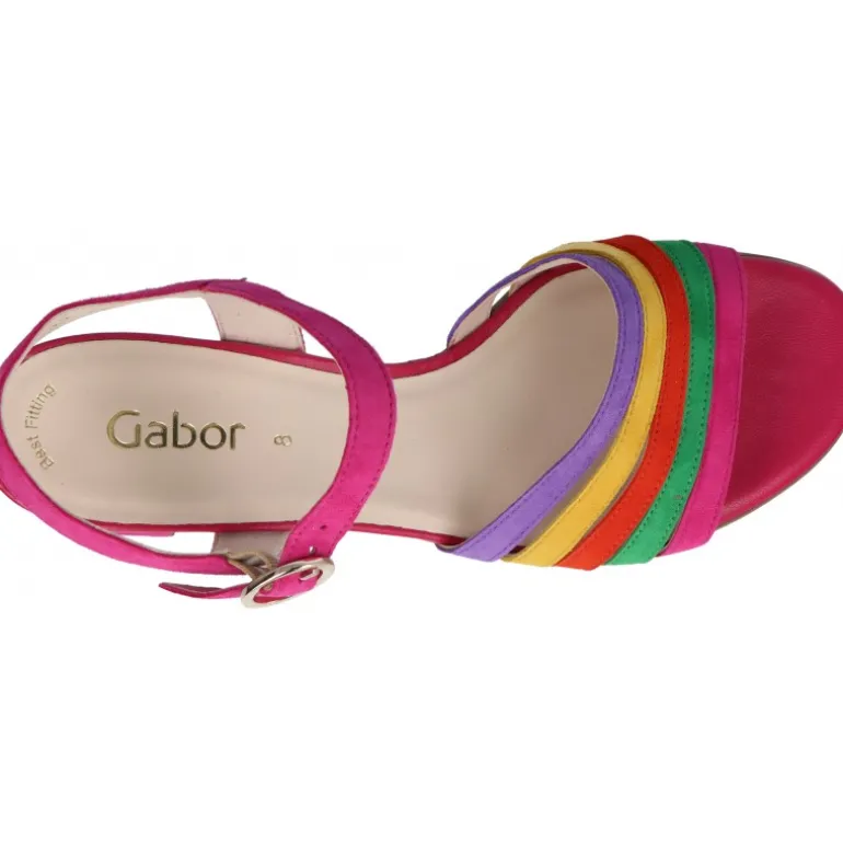 Sandales*Gabor Sakura Multicolor