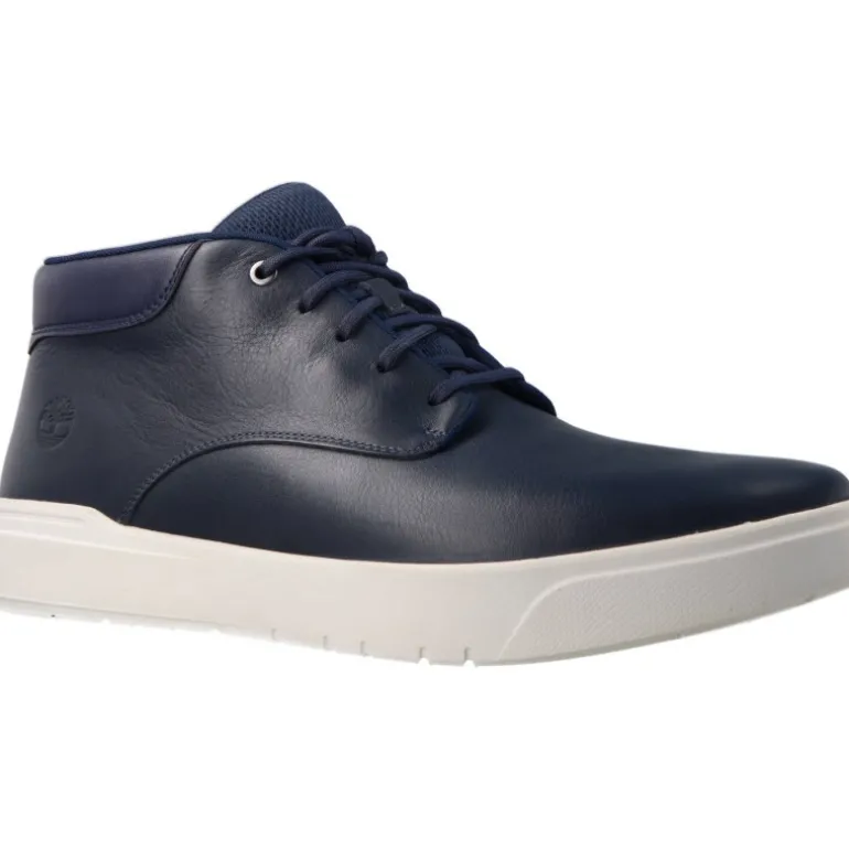 Bottes / Montantes|Casual*Timberland Seneca Bay Lthr Chukka Dark Blue