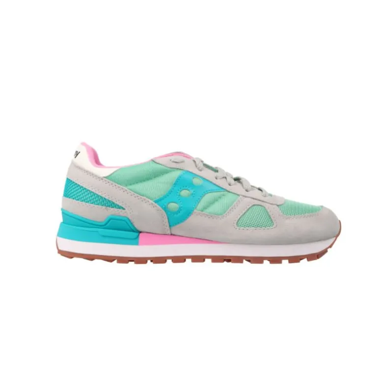 Sneakers*Saucony Shadow Original Beige/Green