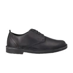 Classique*Clarks Shepton Low Black Leather