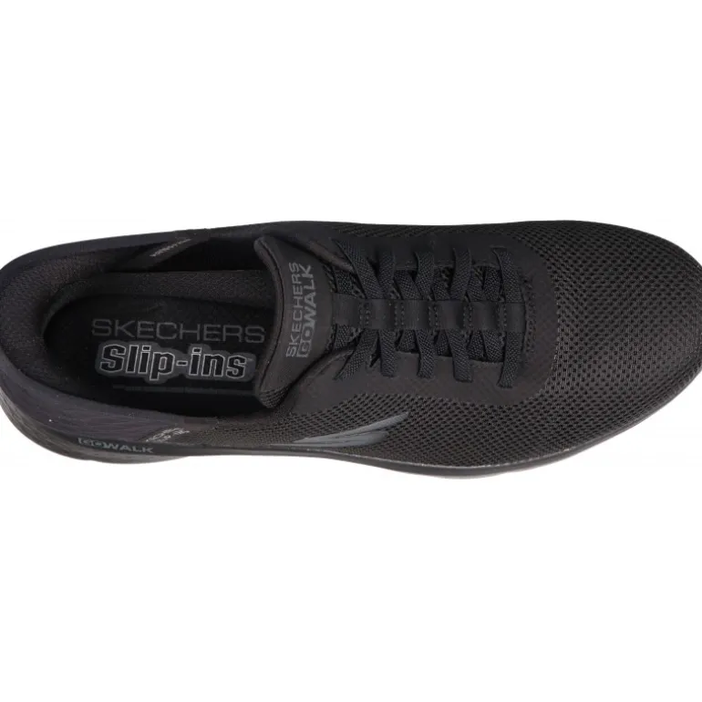 Baskets*Skechers Slip In Go Walk Flex Hands Up BBK