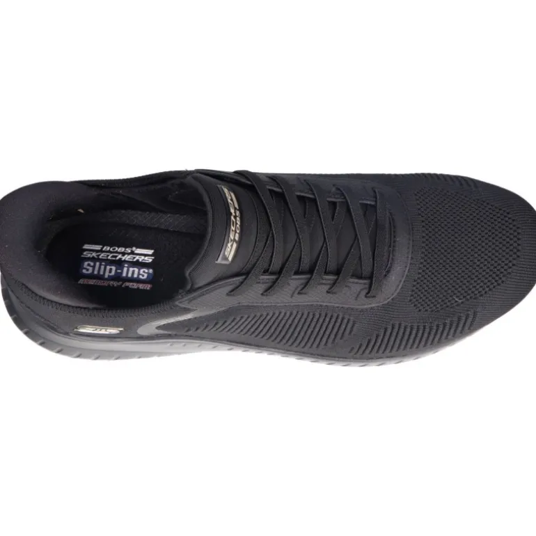 Baskets*Skechers Slip Ins BOBS Squad Chaos Black