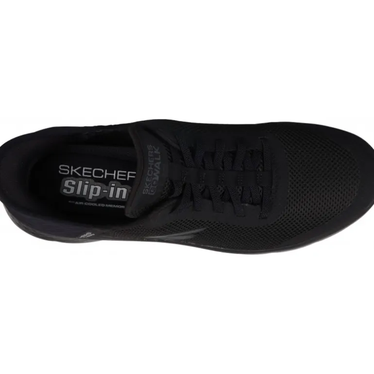 Baskets*Skechers Slip Ins Go Walk Flex Hands Up BBK