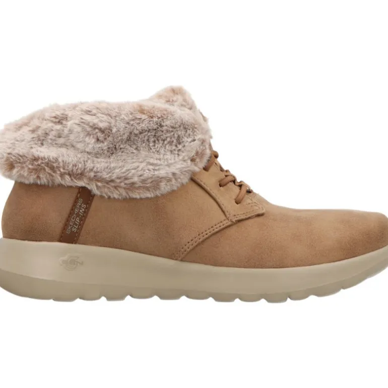 Bottines*Skechers Slip Ins On the Go Joy Cozy Charm Brown