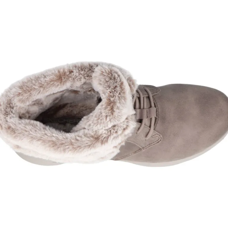 Bottines*Skechers Slip Ins On the Go Joy Cozy Charm Gris