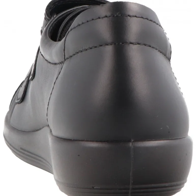 Mocassins*Ecco Soft 2.0 Velcro Black