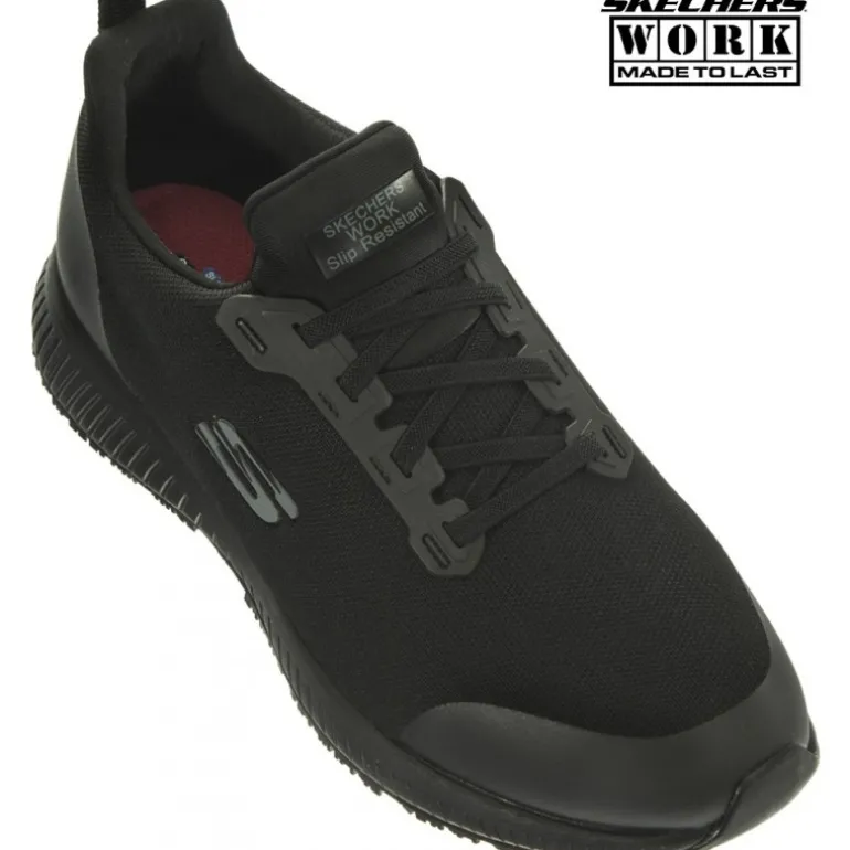 Baskets*Skechers Squad SR Noir